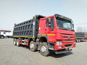 Самосвал HOWO HW76 8X4 УНИВЕРСАЛЬНЫЙ КУЗОВ (28,5 КУБ.М.) фото